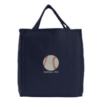 Personalized Baseball Ball embroidered Bag