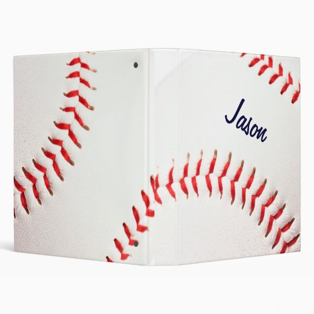 Personalized Baseball Binder (Background)