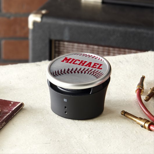 Personalized Baseball Bluetooth Speaker (In Situ)