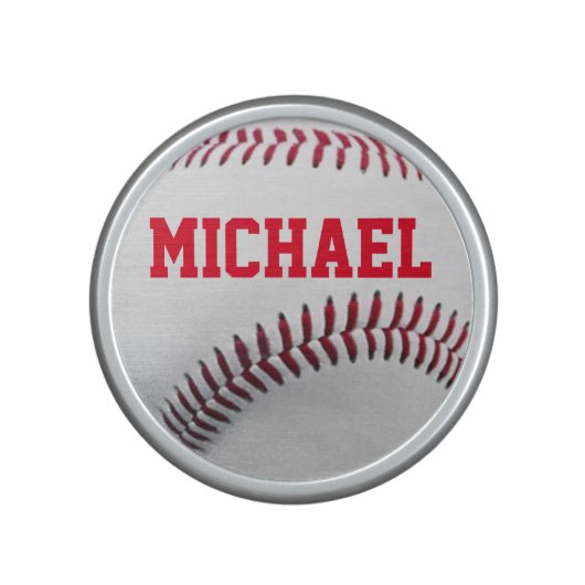 Personalized Baseball Bluetooth Speaker (Front)