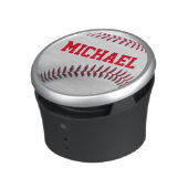 Personalized Baseball Bluetooth Speaker (Side)