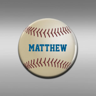 Personalized Baseball Bottle Opener