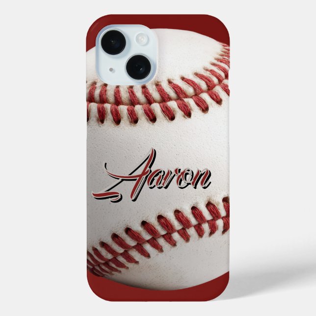  Personalized Baseball Case-Mate iPhone Case (Back)