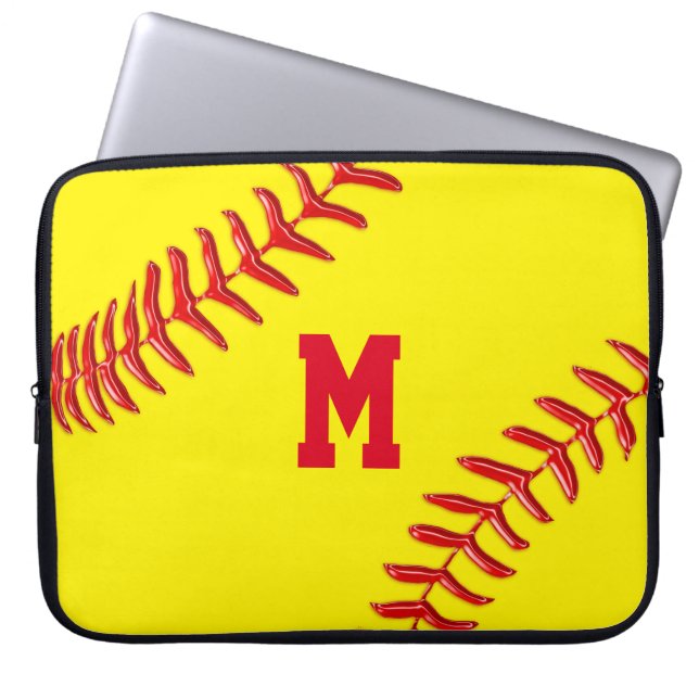 Personalized Baseball Cases for Laptop 10 - 15 in (Front)