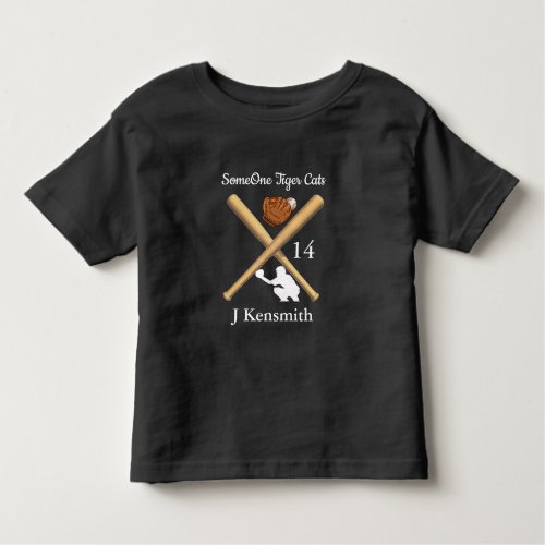 Personalized Baseball Champions League design 1 Toddler T_shirt