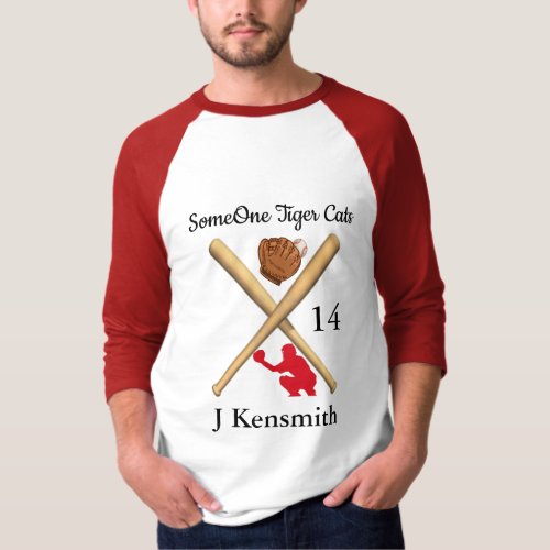 Personalized Baseball Champions League design 38 T_Shirt