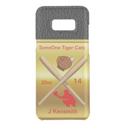 Personalized Baseball Champions League design png Uncommon Samsung Galaxy S8+ Case