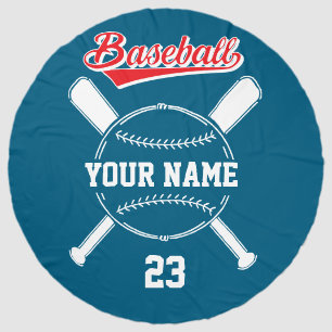 Personalized Baseball Coach or Player Beach Towel