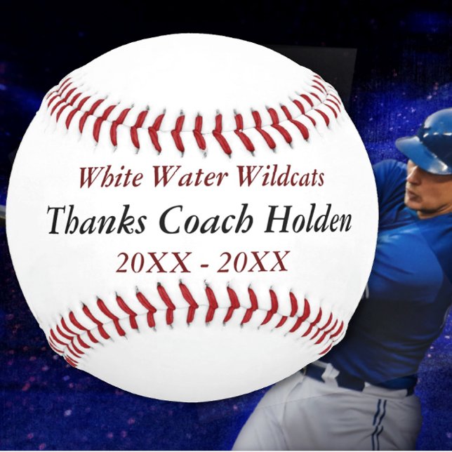 Personalized Baseball Coach Thank You Gifts (Creator Uploaded)