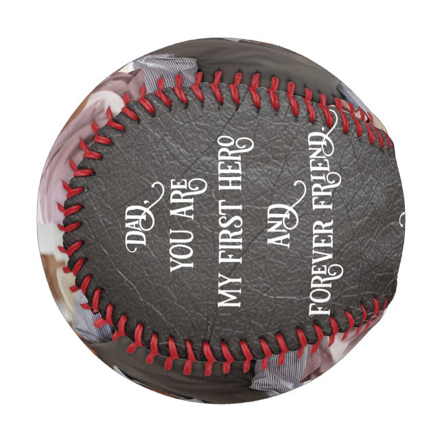Personalized Baseball Dad Gift (Back Right)