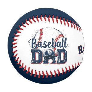 Personalized Baseball Dad Keepsake