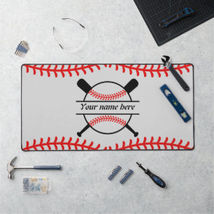 Personalized Baseball Design - Custom Gift for Sp Desk Mat