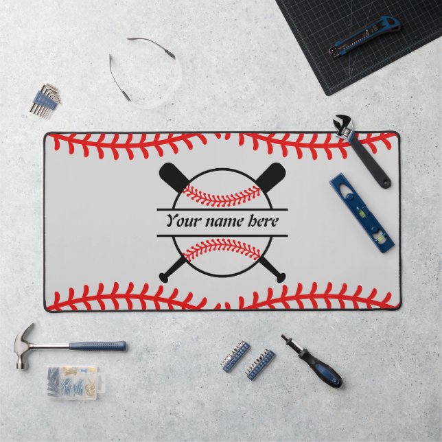  Personalized Baseball Design - Custom Gift for Sp Desk Mat (Workstation)