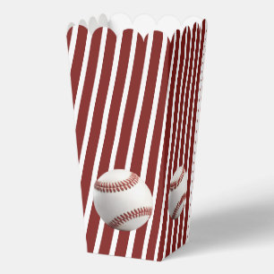 Personalized Baseball Favor Boxes