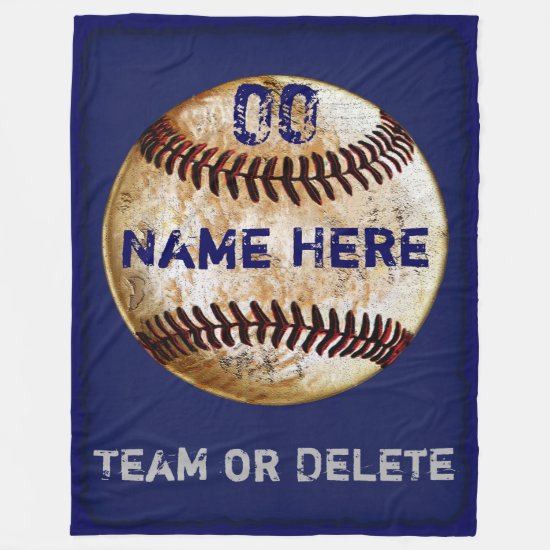 Custom Baseball Blankets, Personalized Baseball Pitching Grips Fleece  Blanket