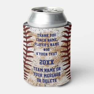 Personalized Baseball for Coaches, Players Can Cooler
