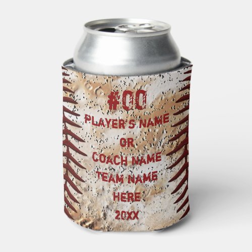 Personalized Baseball Gifts for Players Coaches Can Cooler