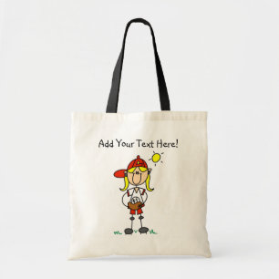 Personalized Baseball Home Run Tote Bag