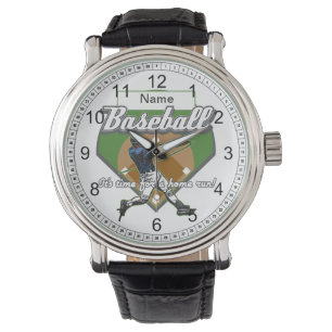 Personalized Baseball Home Run Watch