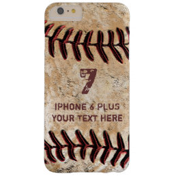 Personalized Baseball iPhone 7 PLUS Case Your TEXT