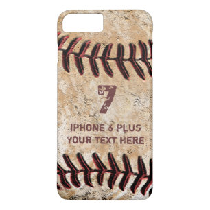 Personalized Baseball iPhone 7 PLUS Case Your TEXT
