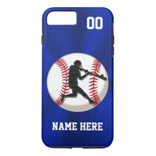 Personalized Baseball iPhone 8 Plus Case, iPhone 7 iPhone 8 Plus/7 Plus Case