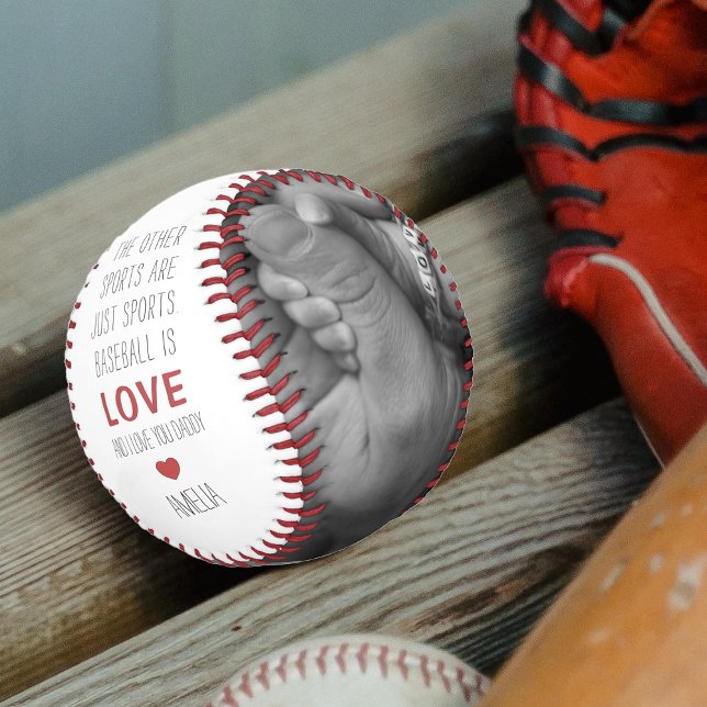 Personalized Baseball Is Love | 2 Photo (Creator Uploaded)