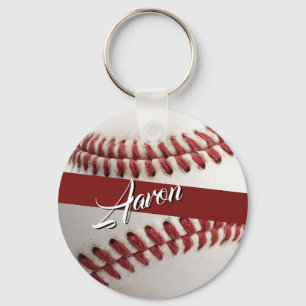 Personalized Baseball Keychain