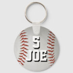 Personalized Baseball Keychain Name And Number at Zazzle