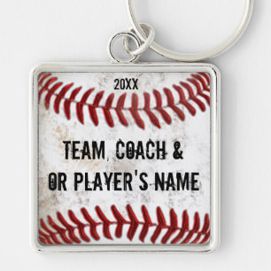 Personalized Baseball Keychains Coaches and Player