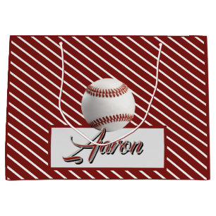 Personalized Baseball Large Gift Bag