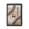 Personalized Baseball Leather Wallets NAME, NUMBER