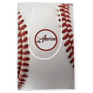 Personalized Baseball Medium Gift Bag