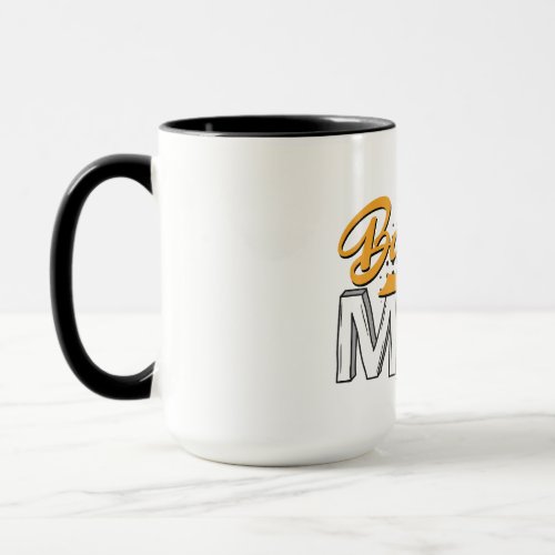 Personalized Baseball MoM Coffee Mug