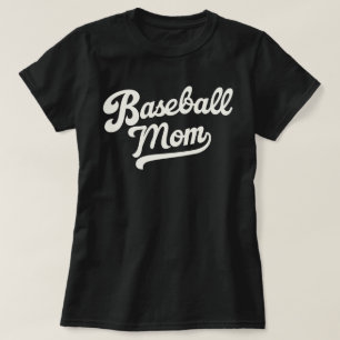 Personalized Baseball Mom Custom Jersey Number  T-Shirt