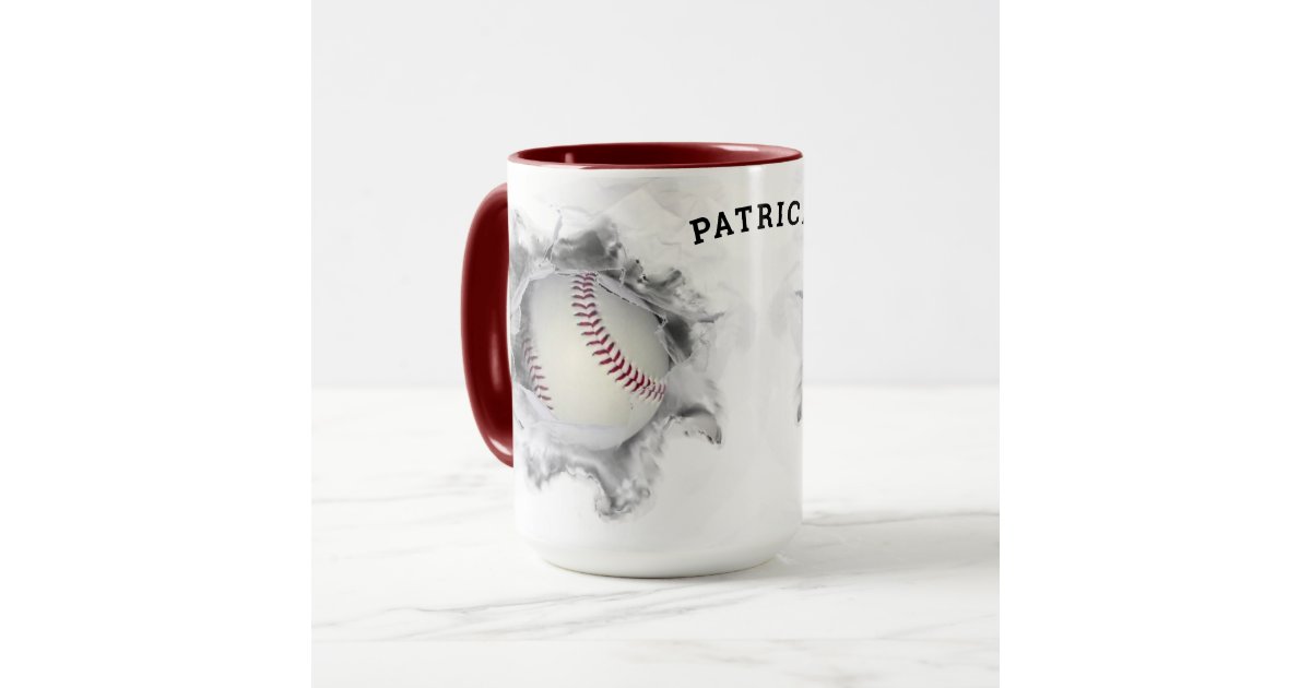Personalized Baseball Mug Zazzle