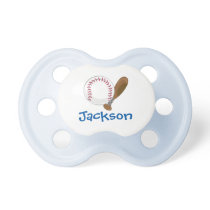 Personalized Baseball Pacifier Personalized Baseball Pacifier