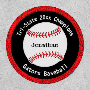 Personalized Baseball Patch