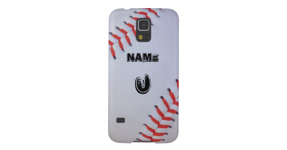 Personalized baseball phone case