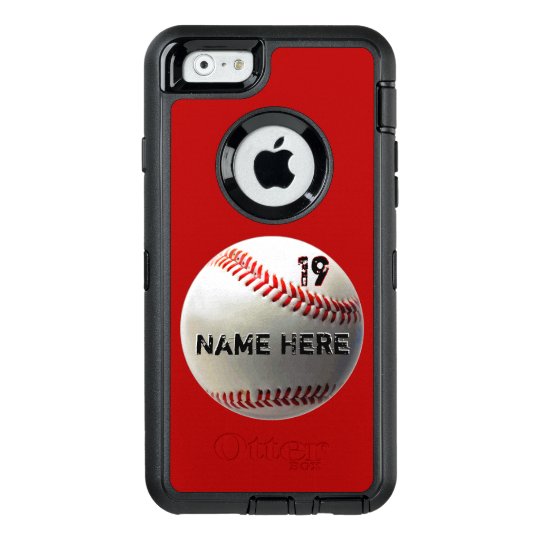 Personalized Baseball Phone Case OTTERBOX Defender Zazzle