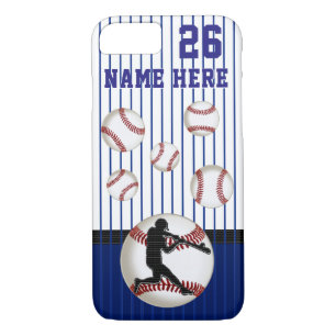 Personalized Baseball Phone Cases, Name, Number iPhone 8/7 Case