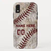 Buy Baseball Personalized Number and Name Hard Case Cover for