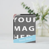 Personalized Baseball Photo Card (Standing Front)