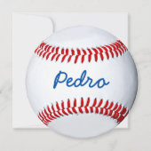 Personalized Baseball Photo Design (Front)
