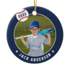 Personalized Baseball Photo & Player Stats