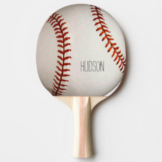 Personalized Baseball Ping-Pong Paddle