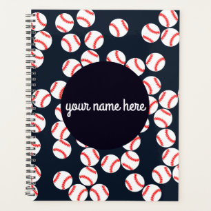 Personalized Baseball Planner