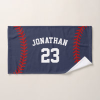 Personalized Baseball Player Name Navy Blue