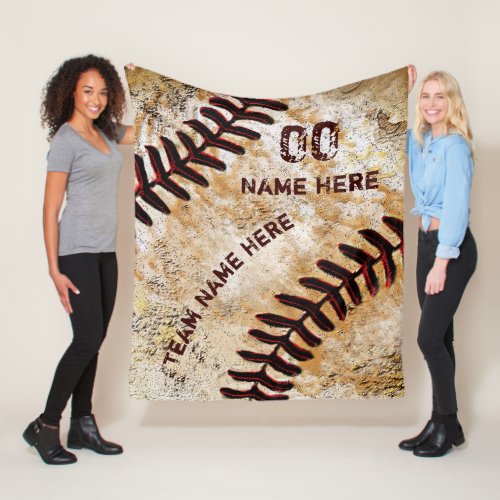 Personalized Baseball Senior Night Gifts Blanket