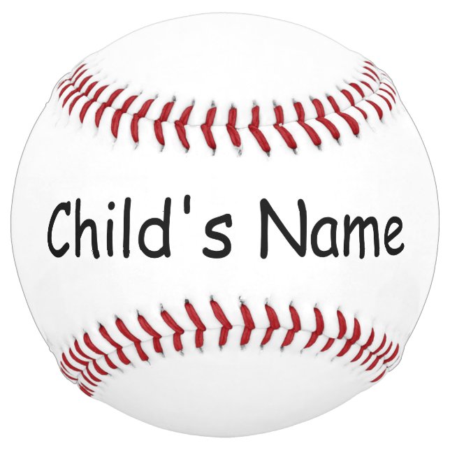 Personalized Baseball Softball (Front)